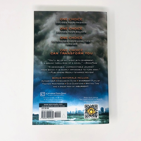 DIVERGENT VERONICA ROTH SOFTCOVER BOOK - Picture 6 of 7